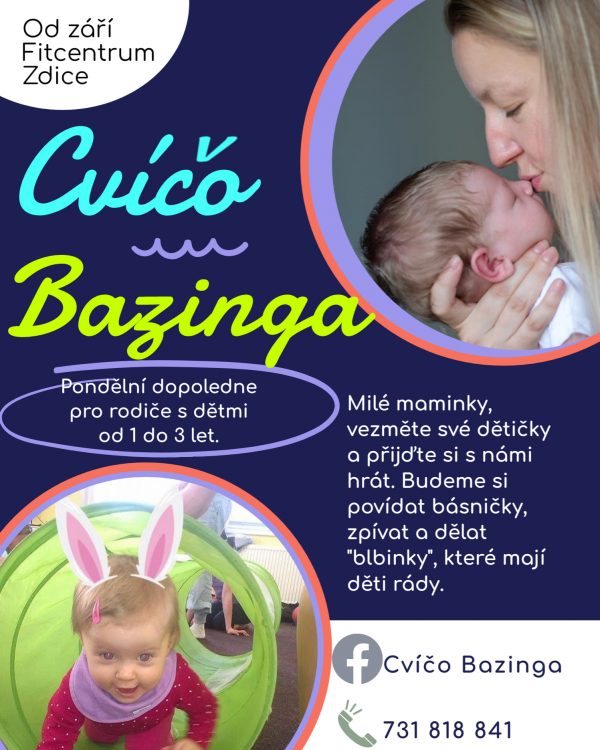 Banner Cvíčo Bazinga.