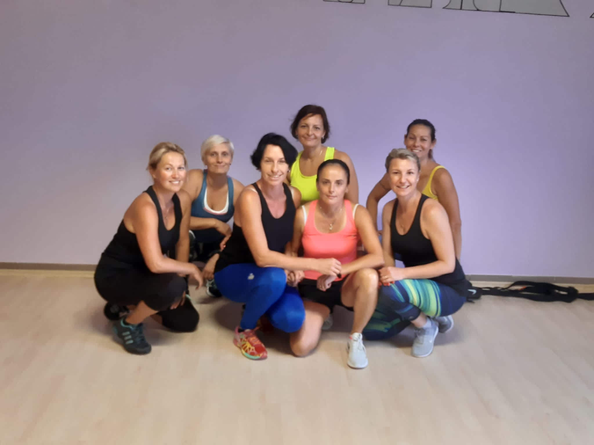 Prostor fitcentra Zdice během běžného provozu.