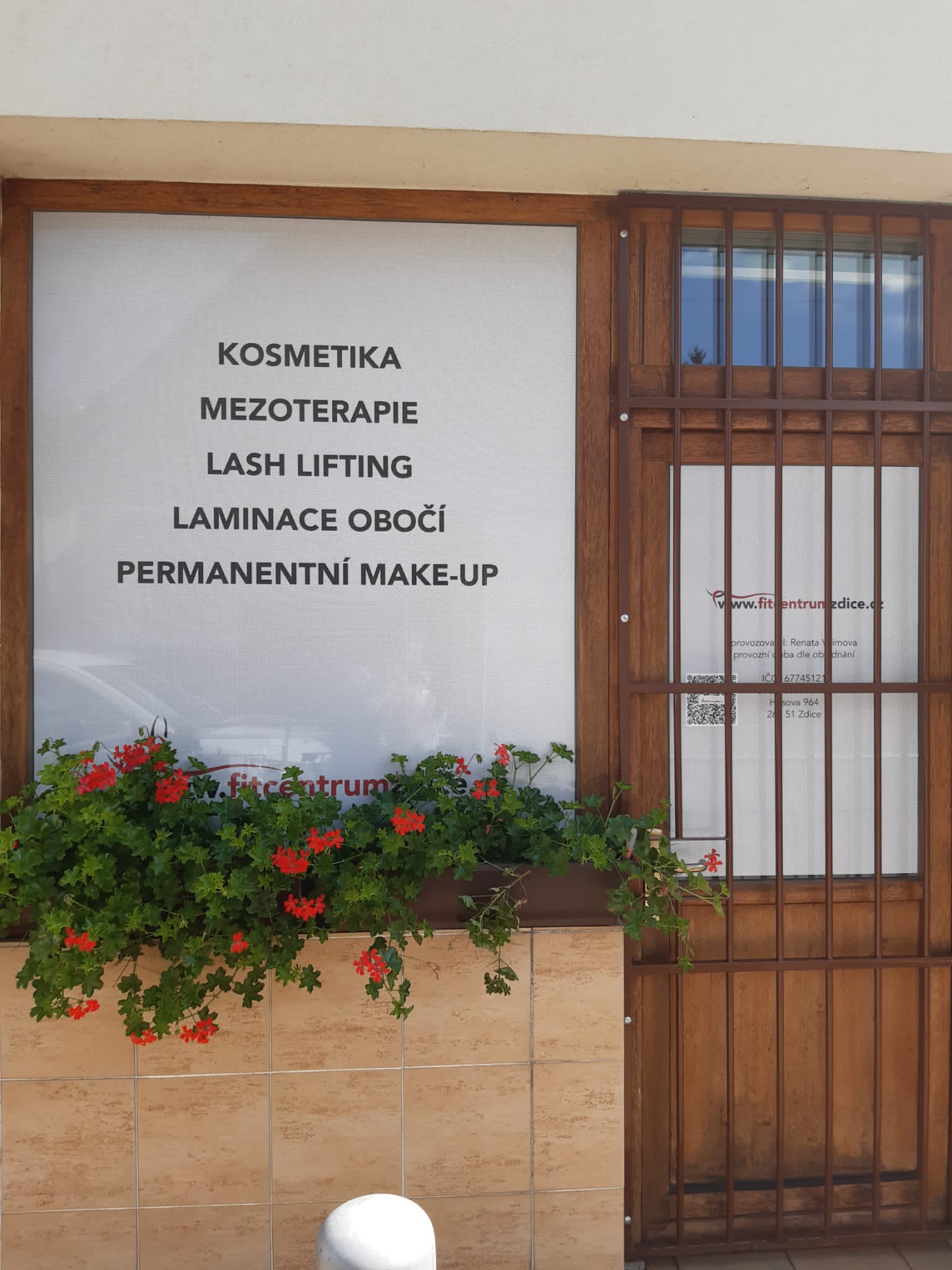 Interiér cvičebního prostoru ve Zdicích.
